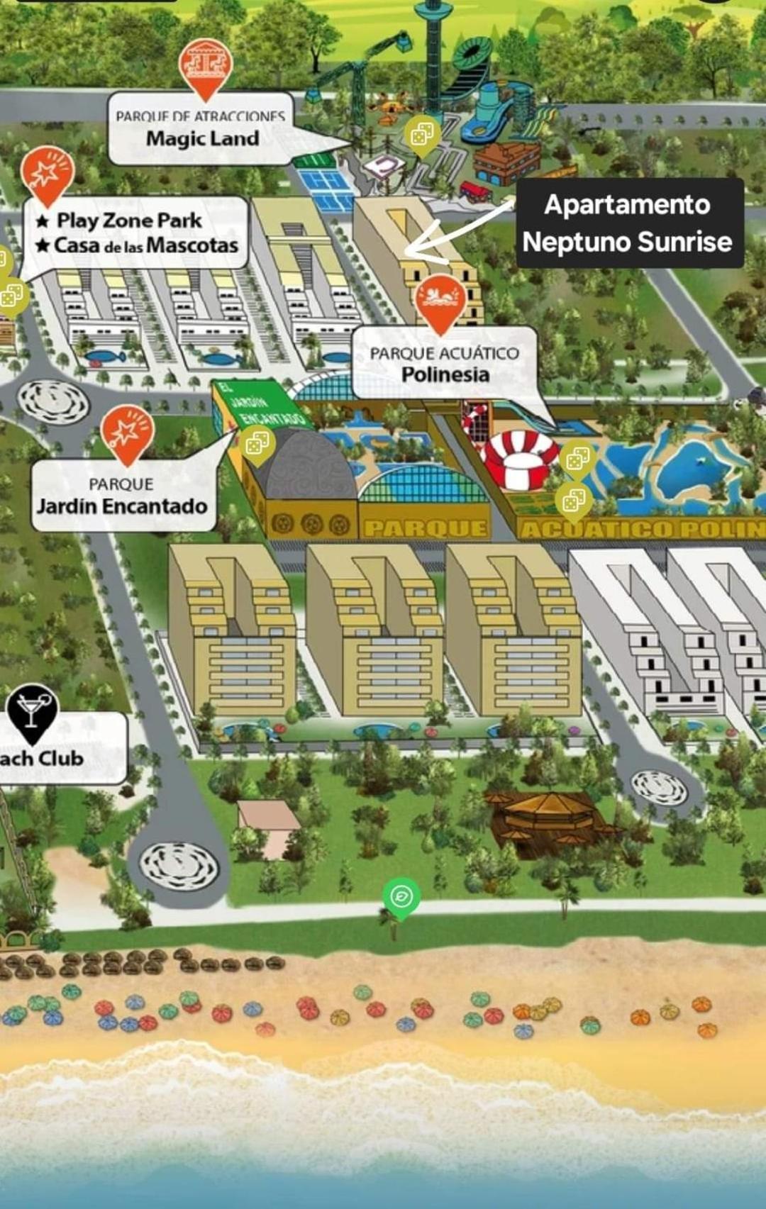 Apartamento Magic World Nueva Marina D'Or 2 Dormitorios Edificio Torremar أوروبيسا ذيل مار المظهر الخارجي الصورة